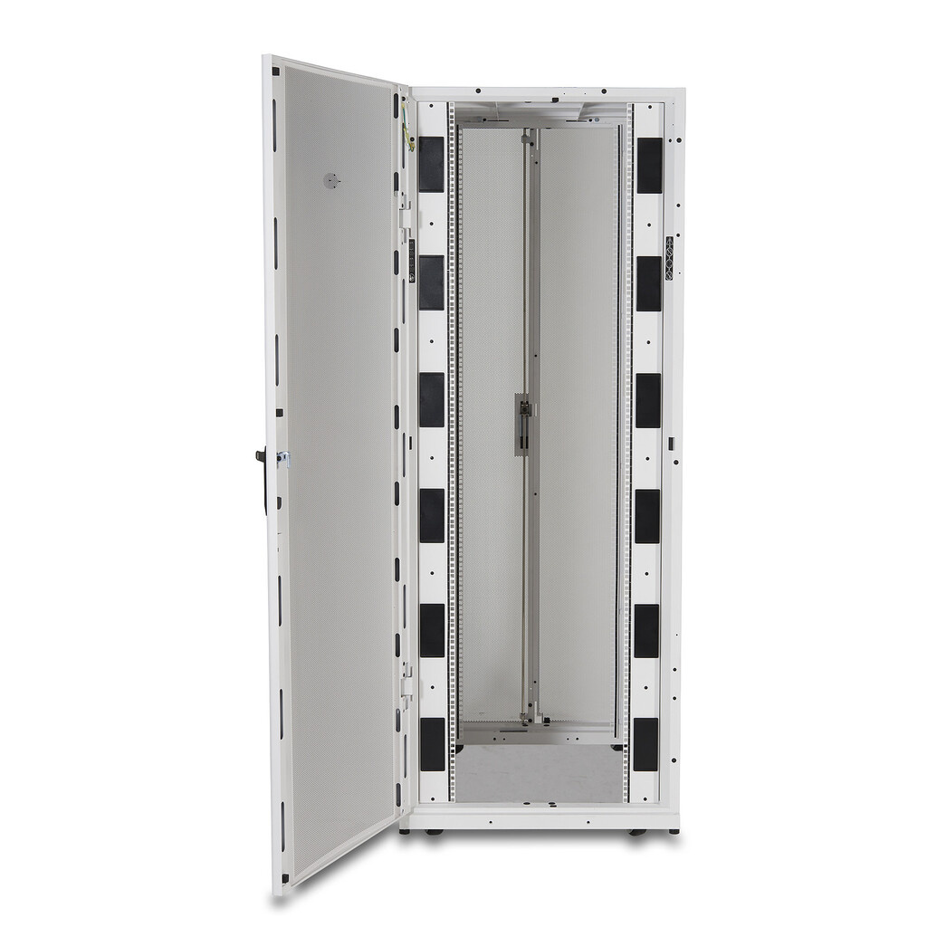 APC NetShelter SX, Server Rack Enclosure, 45U, White, 2124H x 750W x 1200D mm - Image 4