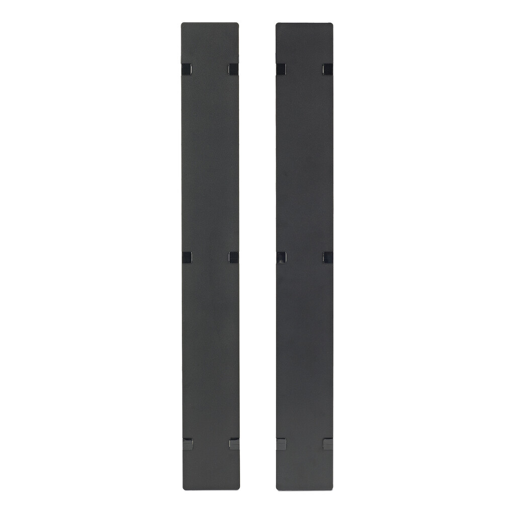 APC NetShelter Cable Management, Vertical Cable Manager, Hinged Covers, for NetShelter SX 750mm W 48U, Set of 2, 109 x 2184 x 1