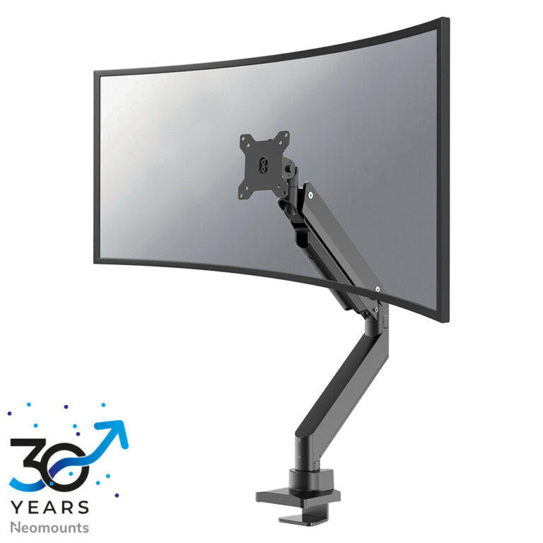 Neomounts NM-D775BLACKPLUS Monitor arm 10-49" - gas spring - Topfix - 180°-stop