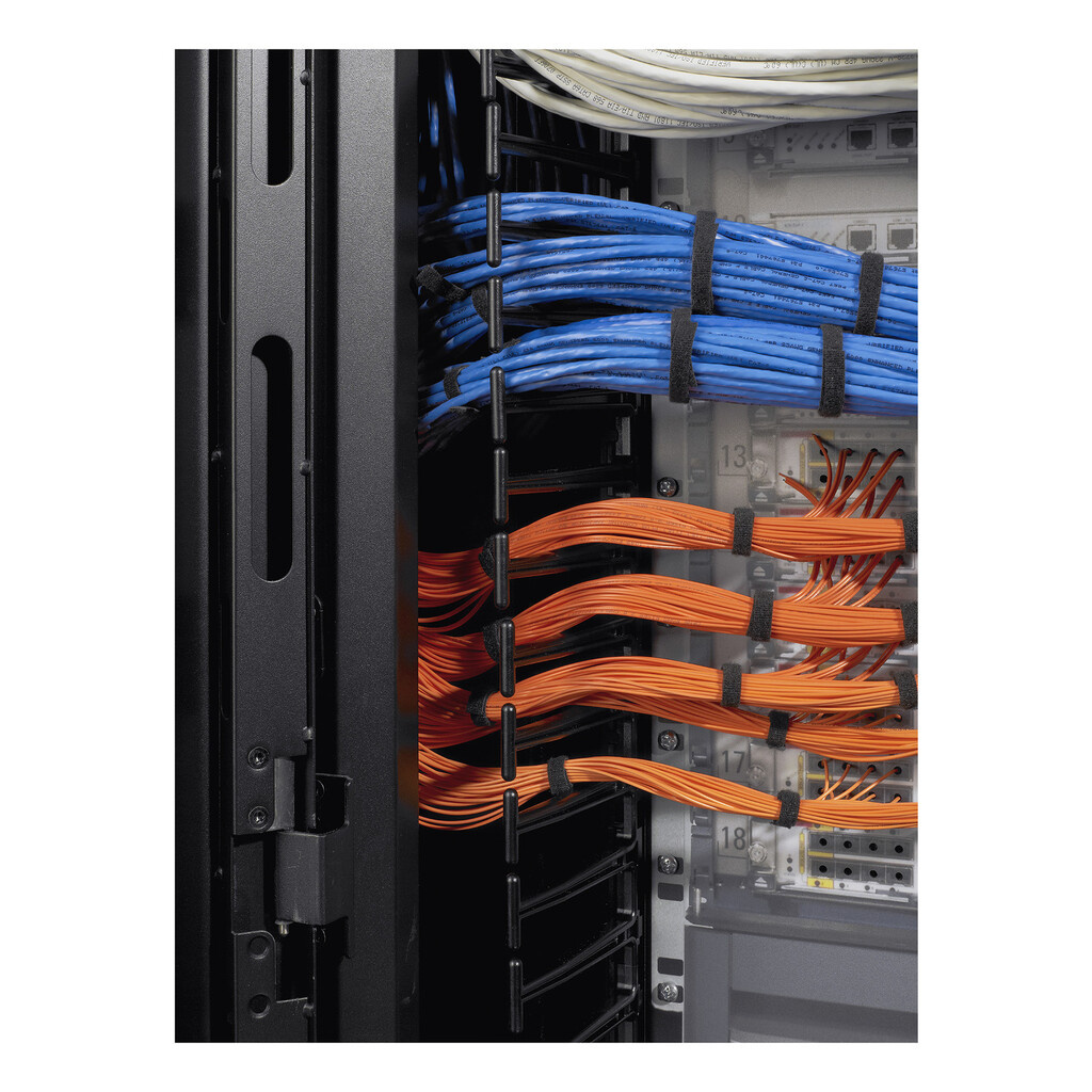 APC NetShelter Cable Management, Vertical Cable Manager, for NetShelter SX Networking Enclosure, Set of 4, 25 x 1778 x 163 mm - Image 6