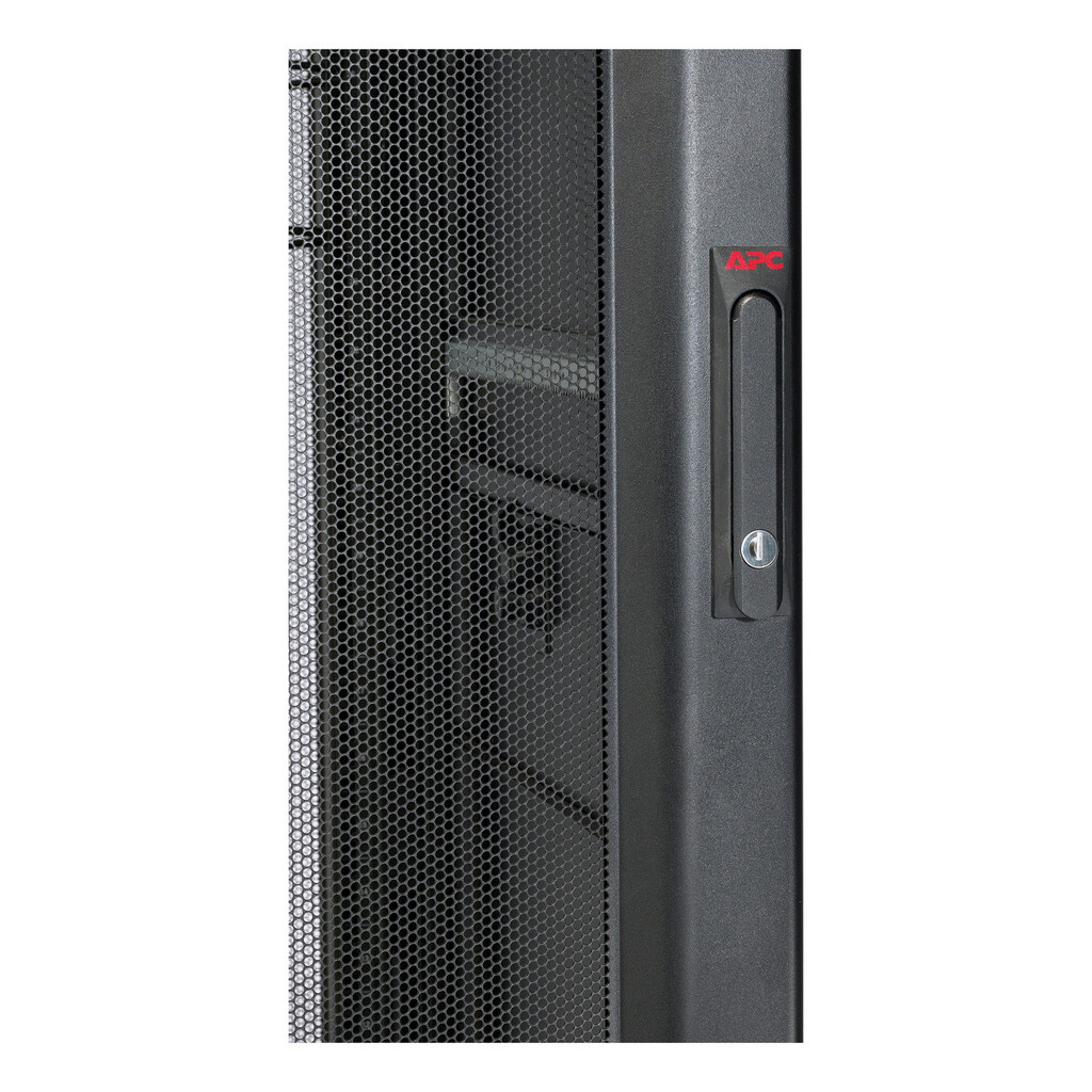 APC NetShelter AV, Server Rack Enclosure, 42U, 10-32 Threaded Rails, Black, 1991H x 600W x 825D mm - Image 4
