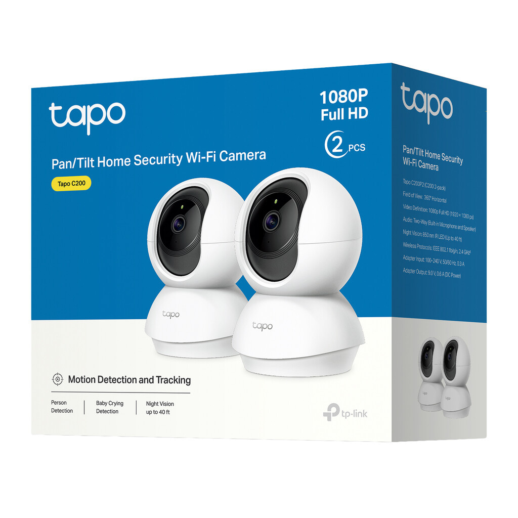 TP-Link Tapo Pan/Tilt Home Security Wi-Fi Camera - Image 8