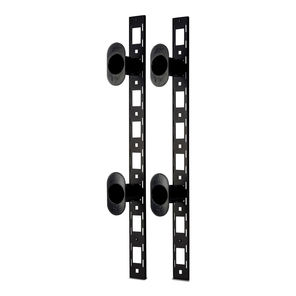 APC NetShelter Cable Management, Vertical Cable Manager, Fiber Organizer, Black, 86 x 766 x 106 mm