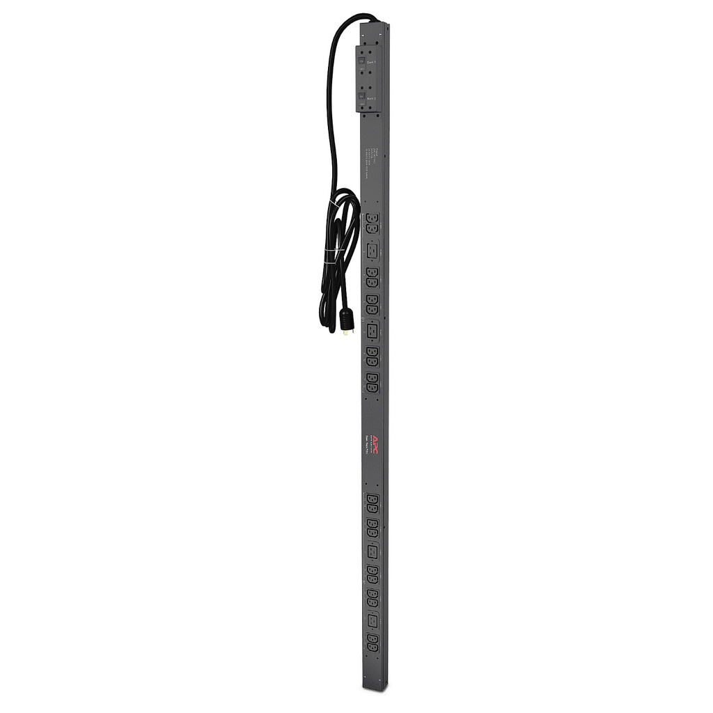 APC Rack PDU, Basic, Zero U, 30A, 200/208V, (20)C13 & (4)C19