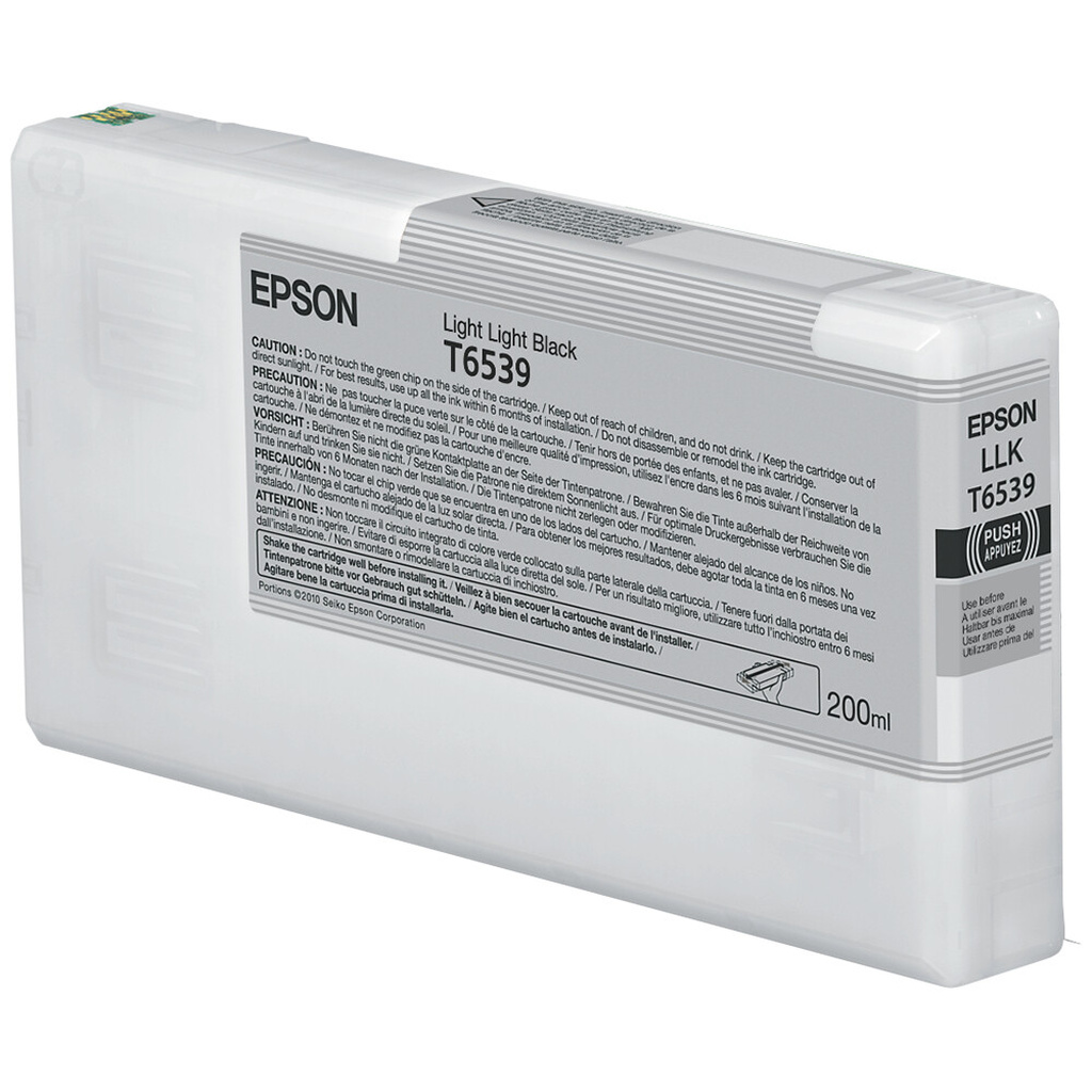 Epson T6539 Light Light Black Ink Cartridge (200ml) - Image 3