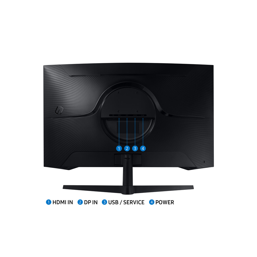 Samsung LS32CG552EU computer monitor 81.3 cm (32") 2560 x 1440 pixels Quad HD LED Black - Image 9