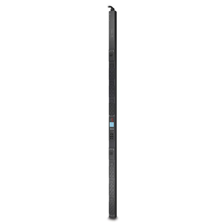 APC NetShelter Rack PDU, Metered, 0U, 5.0kW 200V and 208V 30A, (36) C13 and (6) C19 outlets