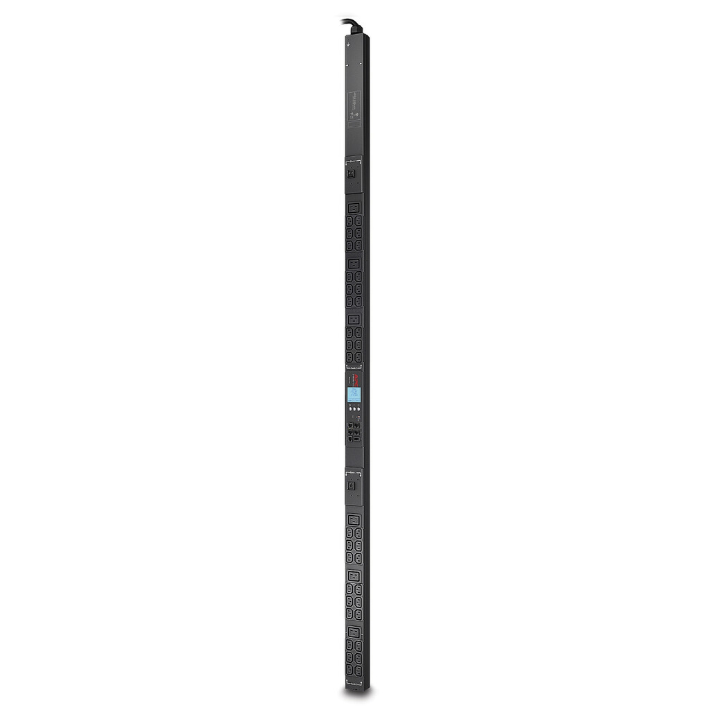 APC NetShelter Rack PDU, Metered, 0U, 5.0kW 200V and 208V 30A, (36) C13 and (6) C19 outlets