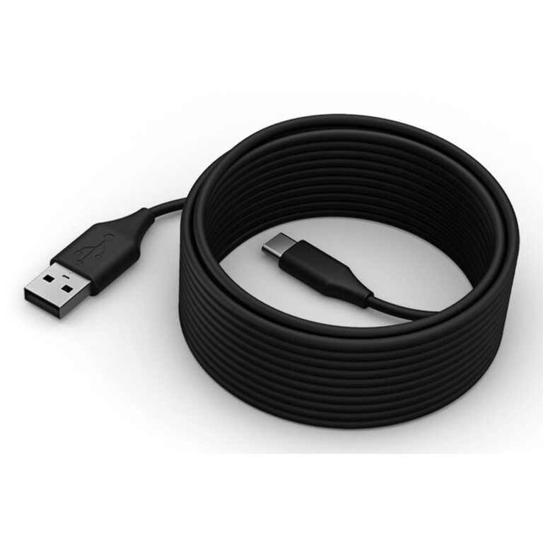 Lenovo Video Bar USB 2.0 Cable 5m USB cable USB A USB C 0.48 Gbit/s Black