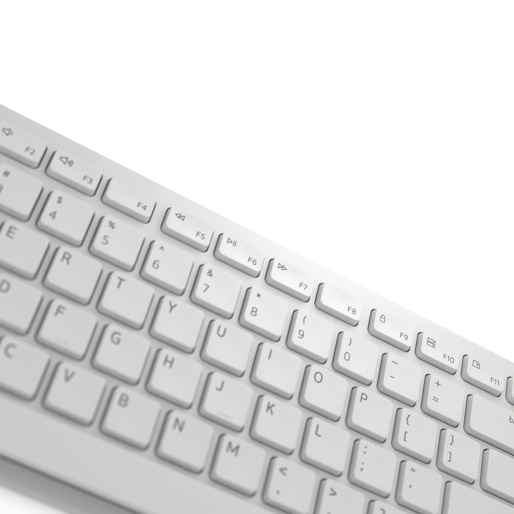 DELL Pro Keyboard and Mouse - KM5221W - UK (QWERTY) - White - Image 4