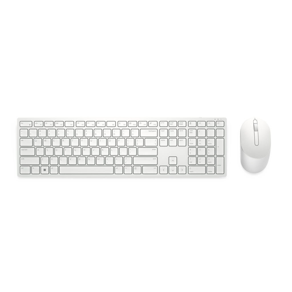 DELL Pro Keyboard and Mouse - KM5221W - UK (QWERTY) - White - Image 6