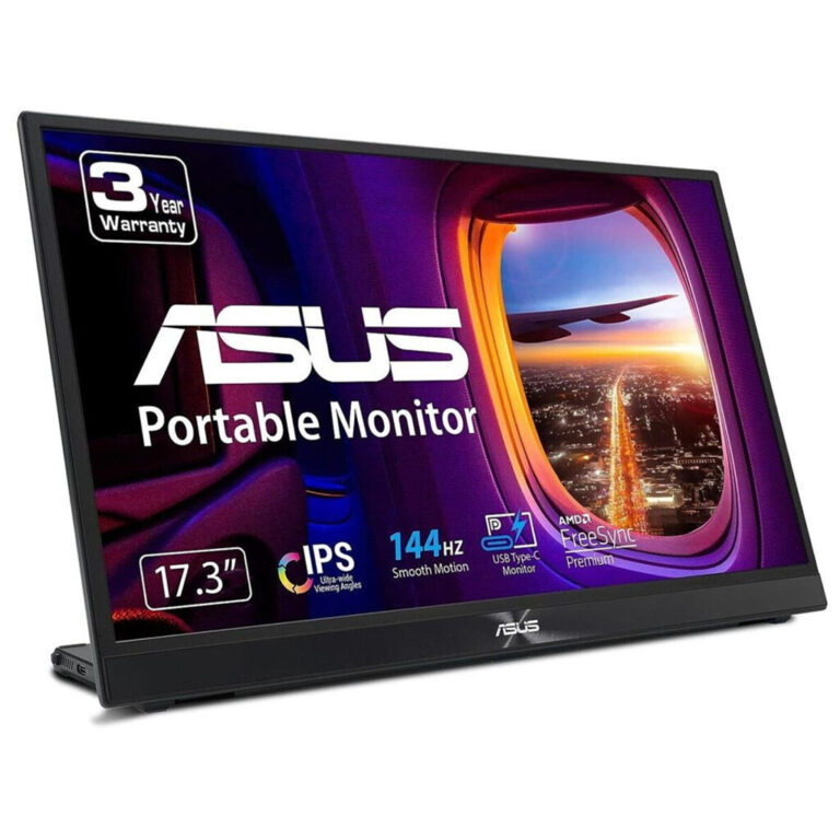 ASUS ZenScreen MB17AHG computer monitor 43.9 cm (17.3") 1920 x 1080 pixels Full HD LCD Black