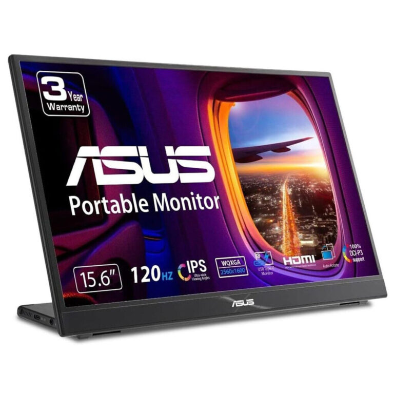 ASUS ZenScreen MB16QHG computer monitor 40.6 cm (16") 2560 x 1600 pixels WQXGA LCD Black