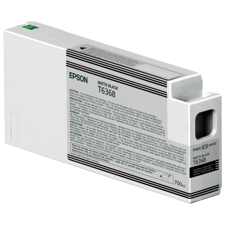 Epson Singlepack Matte Black T636800 UltraChrome HDR 700 ml