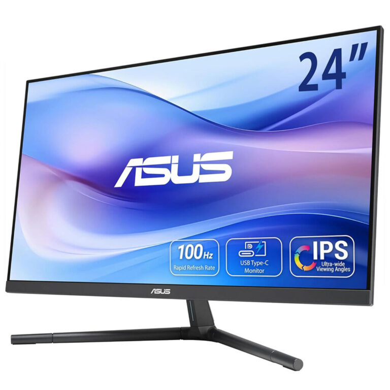 ASUS VU249CFE-B computer monitor 60.5 cm (23.8") 1920 x 1080 pixels Full HD LED Black