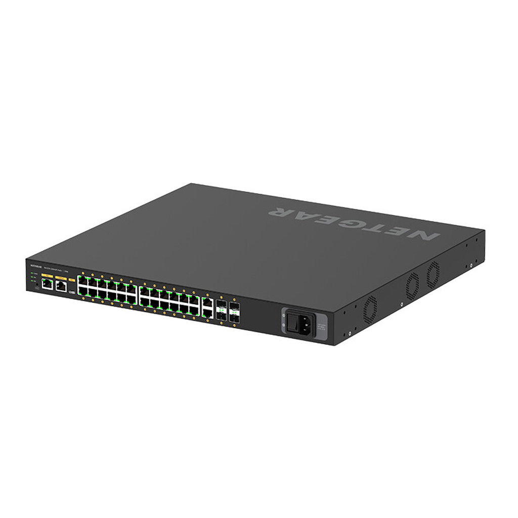 NETGEAR GSM4230P Managed L2/L3 Gigabit Ethernet (10/100/1000) Power over Ethernet (PoE) 1U Black - Image 7