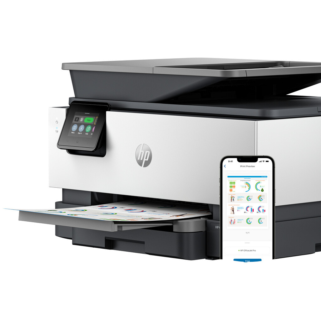 HP OfficeJet Pro 9120b Wireless All-in-One Color Printer, Two-sided printing; Copier, Scanner - Image 18