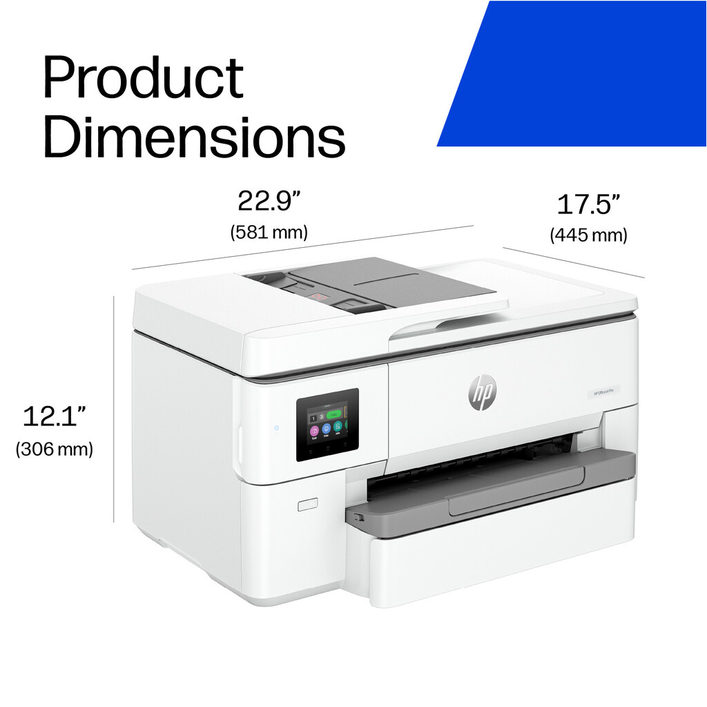 HP OfficeJet Pro 9720e Wireless All-in-One Color Printer, Two-sided printing; Copier, Scanner - Image 13
