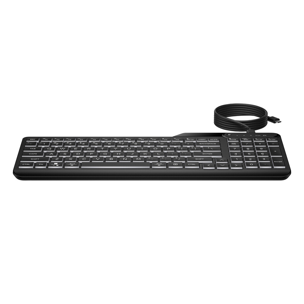 HP 405 Multi-Device Backlit Wired Keyboard - Image 12