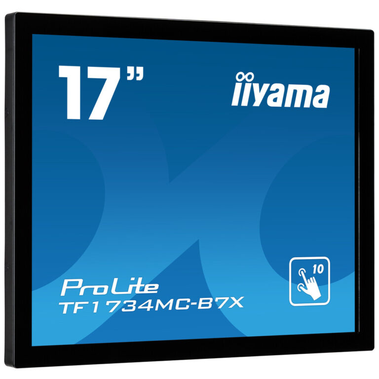 iiyama TF1734MC-B7X computer monitor 43.2 cm (17") 1280 x 1024 pixels SXGA LED Touchscreen Black