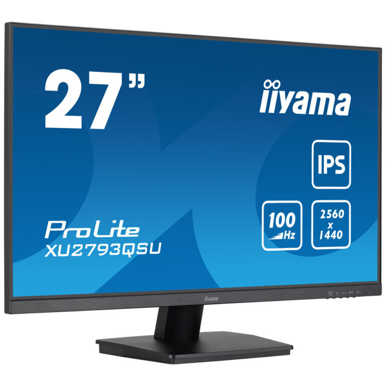 iiyama ProLite XU2793QSU-B7 computer monitor 68.6 cm (27") 2560 x 1440 pixels Quad HD LED Black
