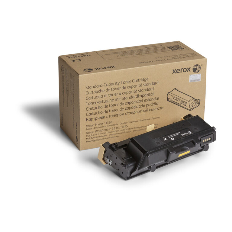 Xerox Genuine Phaser® 3330, WorkCentre® 3300 Series Black Standard capacity Toner Cartridge (2600 Pages) - 106R03620