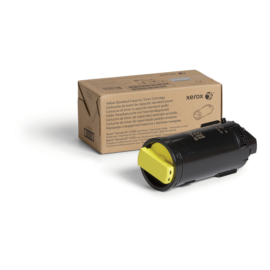 Xerox Genuine ® VersaLink® C500 Color Printer/C505 Color Multifunction Printer Yellow Standard capacity Toner Cartrid