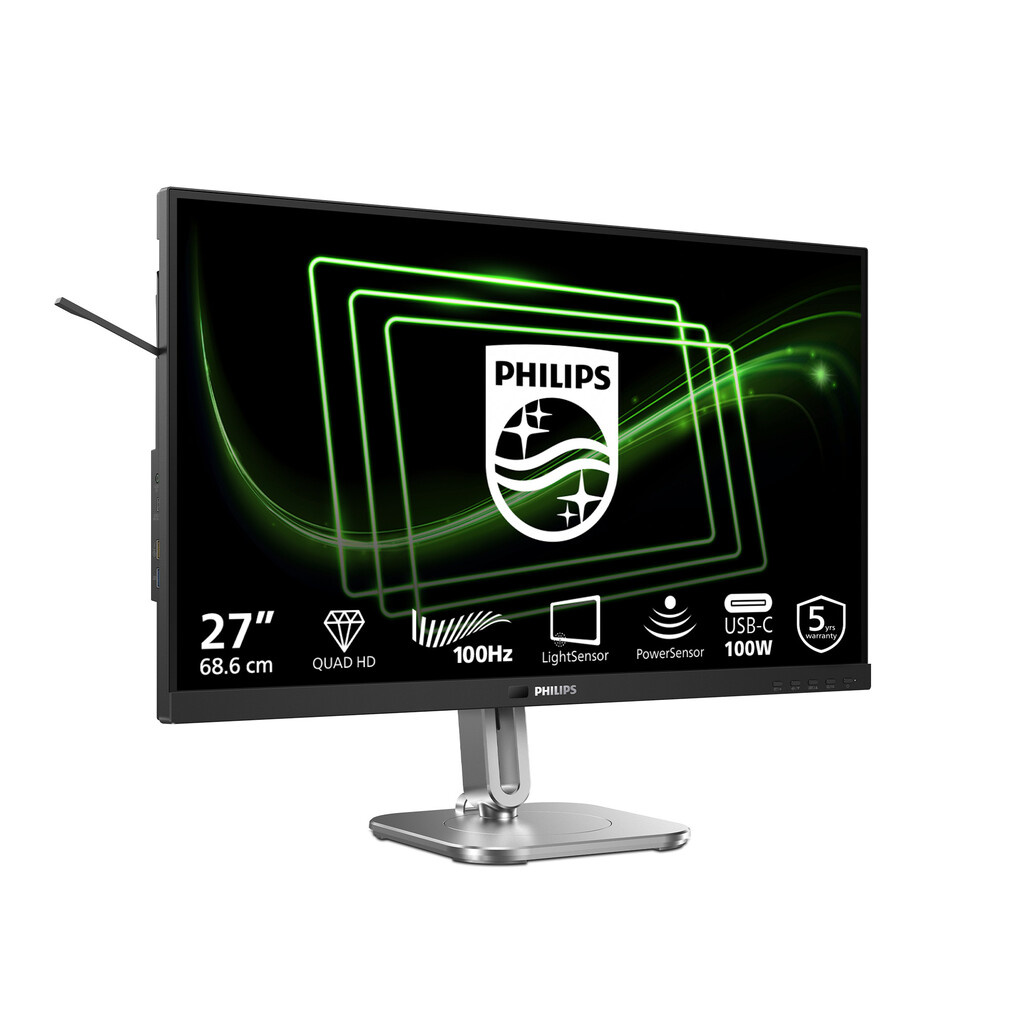 Philips 5000 series 27B2G5601/00 computer monitor 68.6 cm (27") 2560 x 1440 pixels Quad HD LCD Black - Image 8