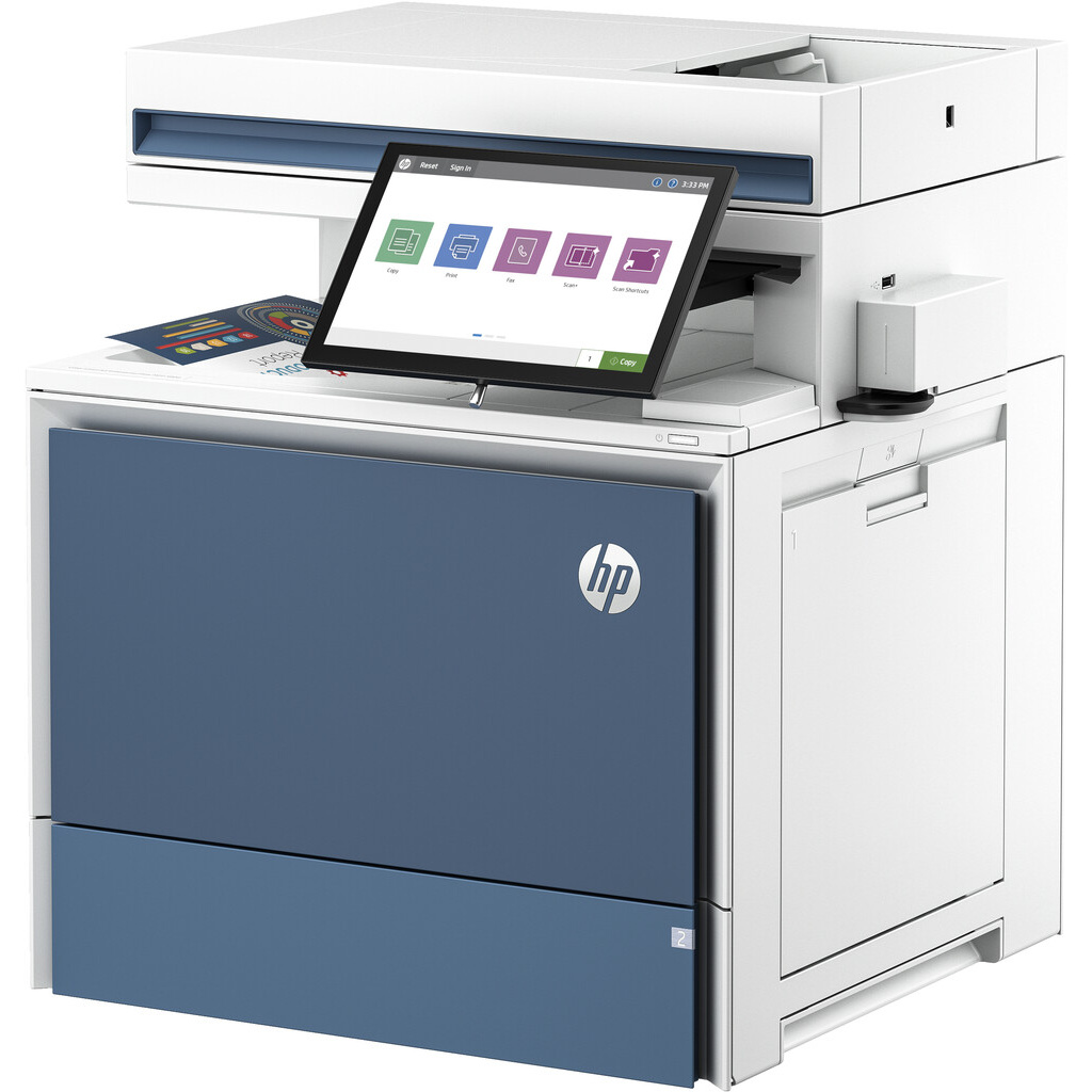 HP Color LaserJet Enterprise Flow MFP 5800zf Printer - Image 4