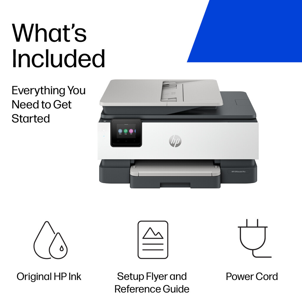 HP OfficeJet Pro 8132e Wireless All-in-One Color Printer, Instant Ink; Two-sided printing - Image 6