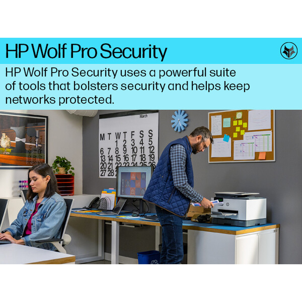 HP OfficeJet Pro 9130b Wireless All-in-One Color Printer, Two-sided printing; Copier, Scanner - Image 14