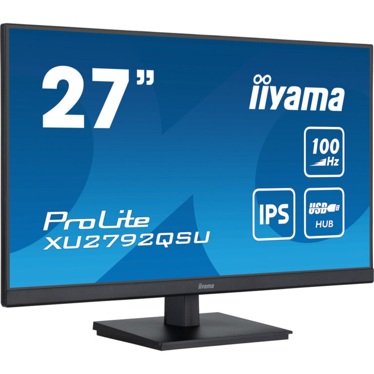 iiyama ProLite computer monitor 68.6 cm (27") 2560 x 1440 pixels Quad HD LED Black