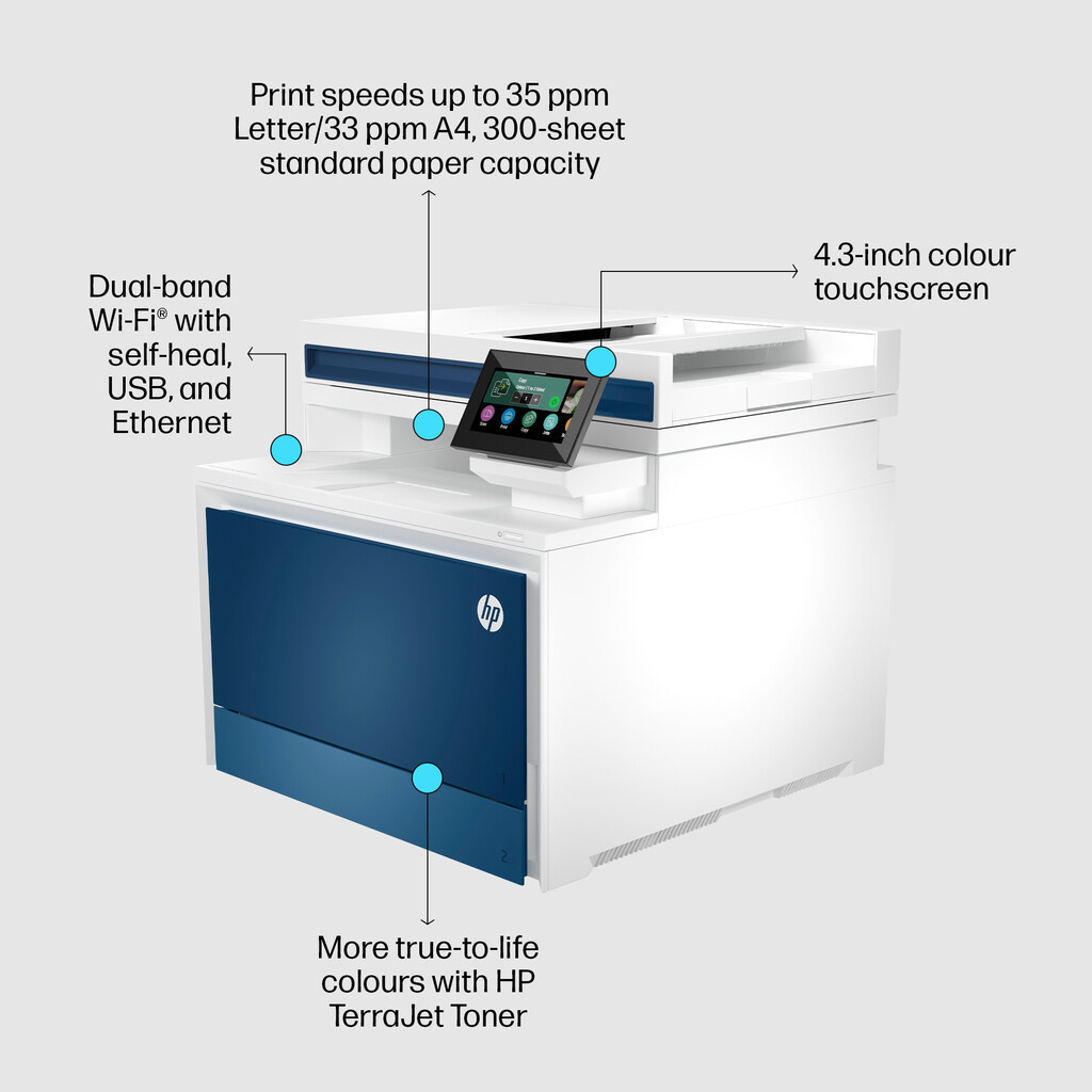 HP Color LaserJet Pro MFP 4302fdw Printer - Image 12