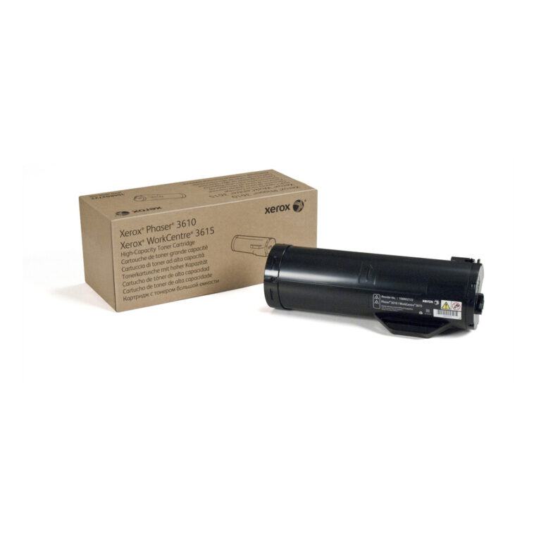 Xerox Genuine Phaser® 3610, WorkCentre® 3615 Black High capacity Toner Cartridge (14000 Pages) - 106R02722
