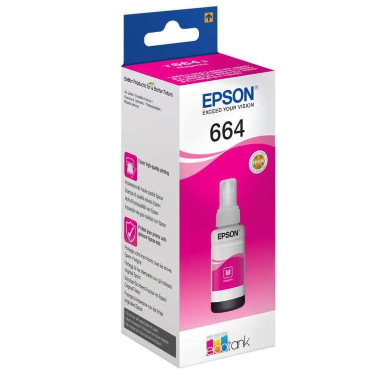 Epson 664 EcoTank Magenta Ink Bottle
