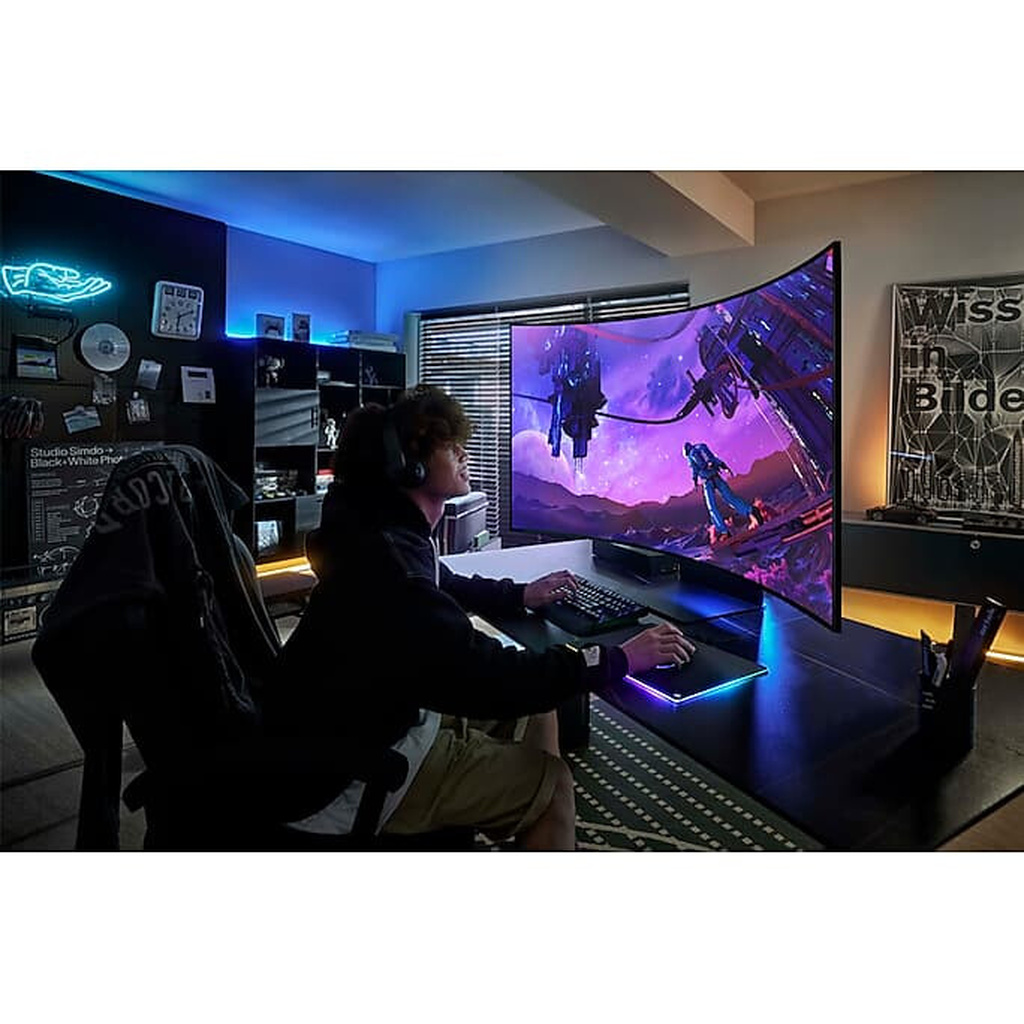 Samsung LS55CG970NU computer monitor 139.7 cm (55") 3840 x 2160 pixels 4K Ultra HD LED Black - Image 7