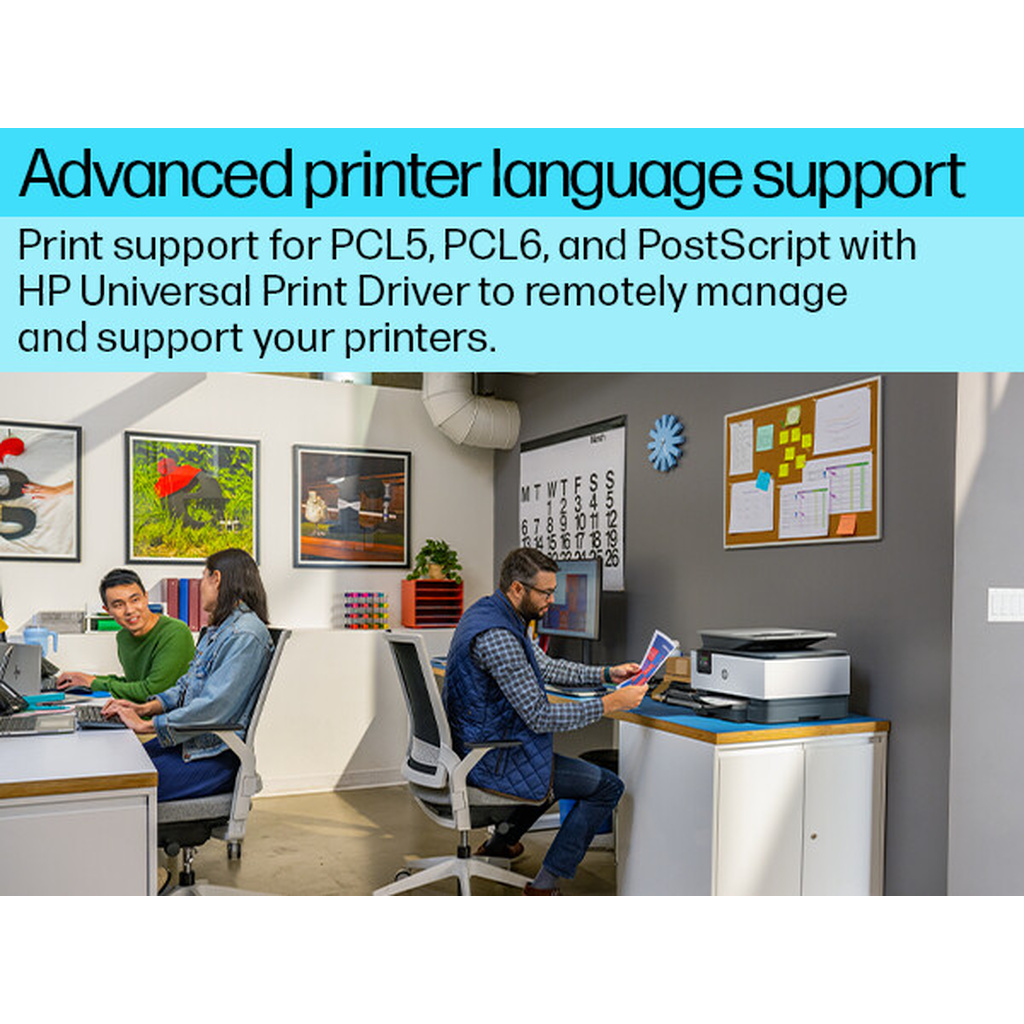 HP OfficeJet Pro 9120b Wireless All-in-One Color Printer, Two-sided printing; Copier, Scanner - Image 20