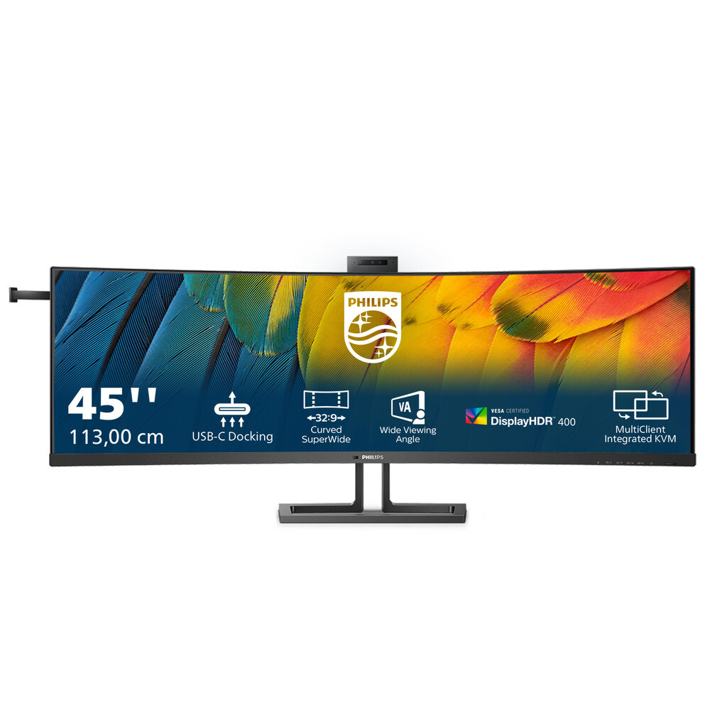 Philips 6000 series 45B1U6900CH/00 computer monitor 113 cm (44.5") 5120 x 1440 pixels UltraWide Dual Quad HD LED Black - Image 2