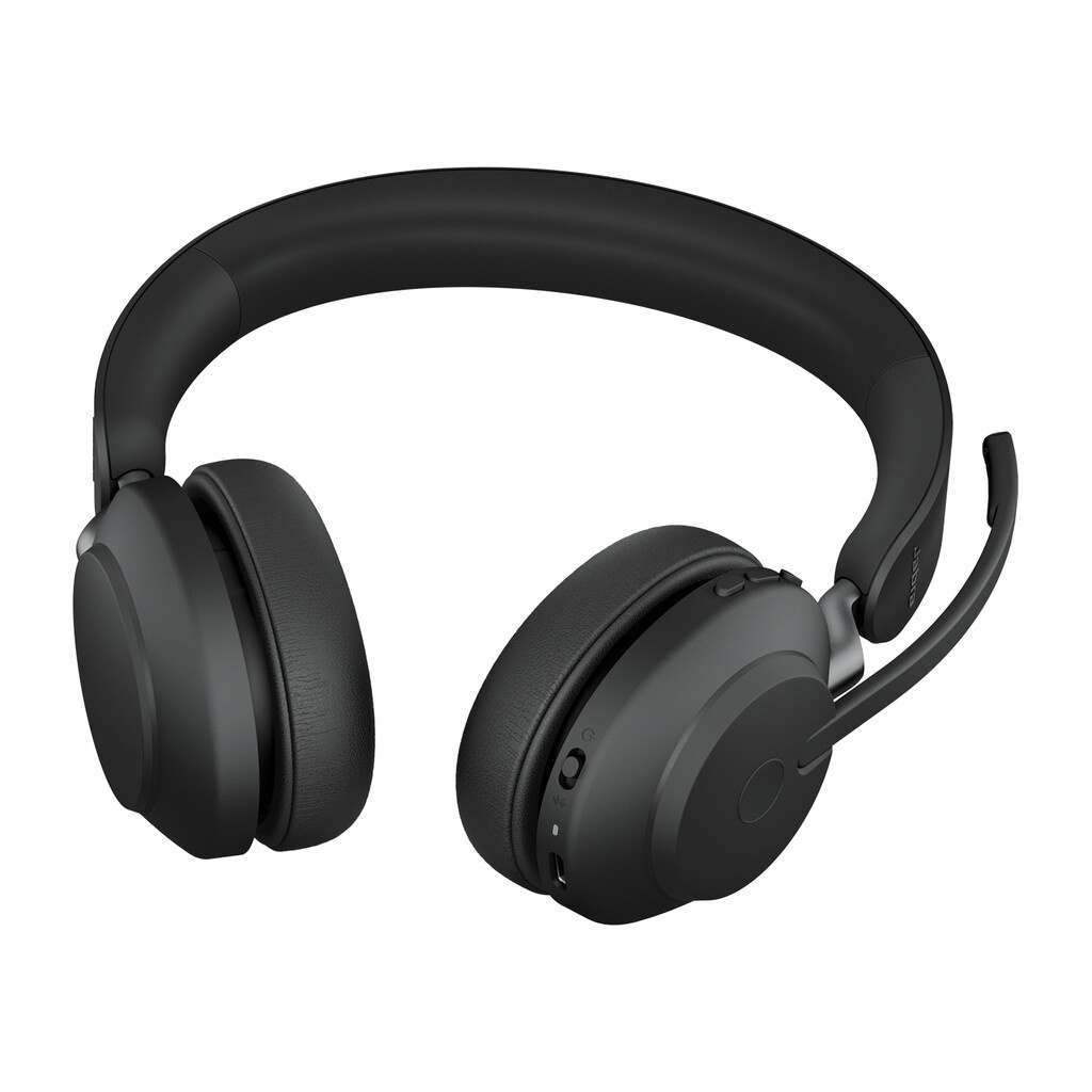Jabra Evolve2 65 USB-C Black UC Chrg stand Stereo - Image 4