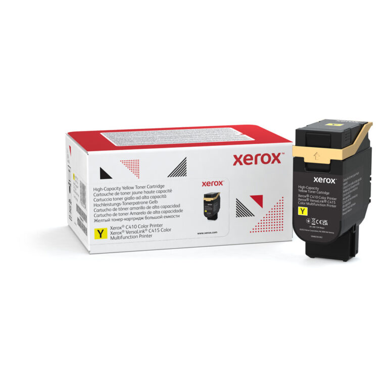 Xerox Genuine ® C410 Color Printer/VersaLink® C415 Color Multifunction Printer Yellow High capacity Toner Cartridge (