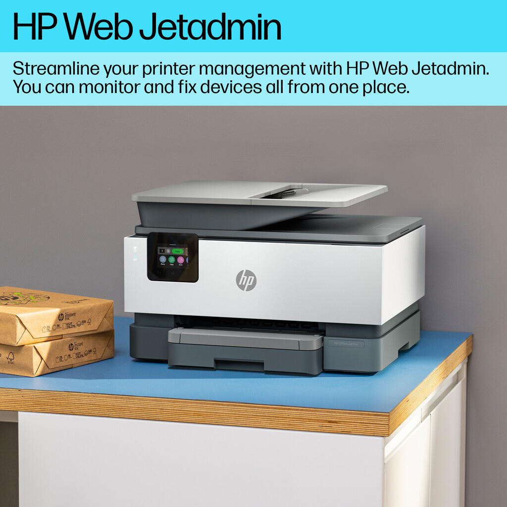 HP OfficeJet Pro 9120b Wireless All-in-One Color Printer, Two-sided printing; Copier, Scanner - Image 25