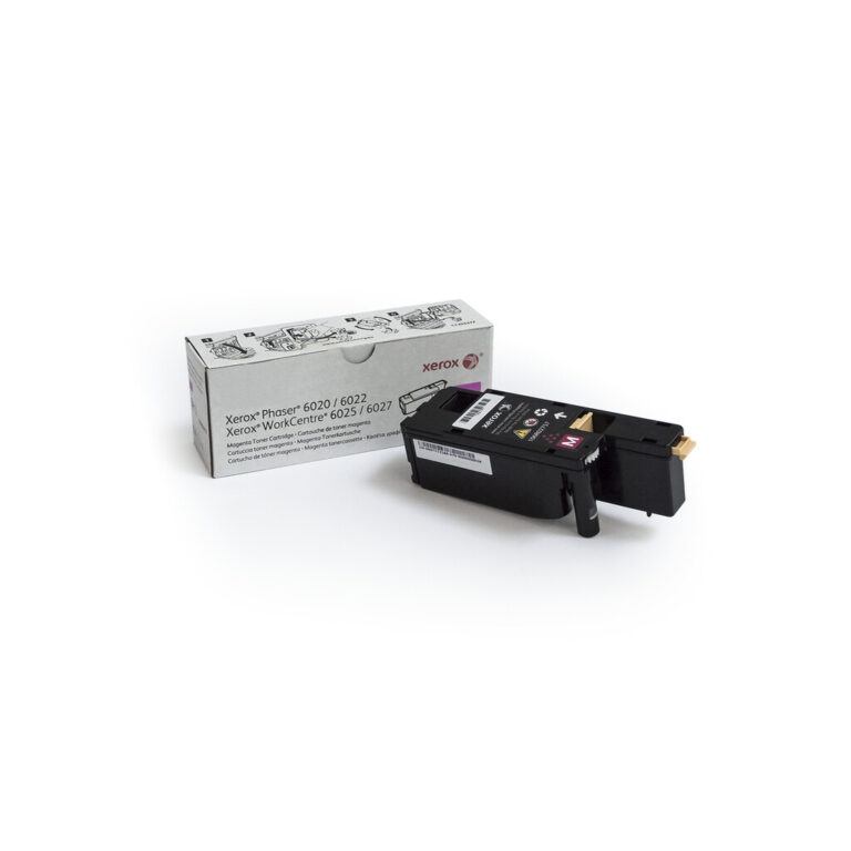 Xerox Genuine Phaser® 6020/6022, WorkCentre® 6025/6027 Magenta Standard capacity Toner Cartridge (1000 Pages) - 106R0