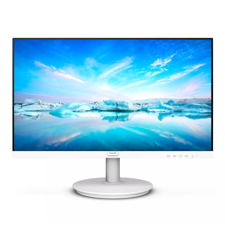 Philips V Line 241V8AW/00 computer monitor 60.5 cm (23.8") 1920 x 1080 pixels Full HD LCD White