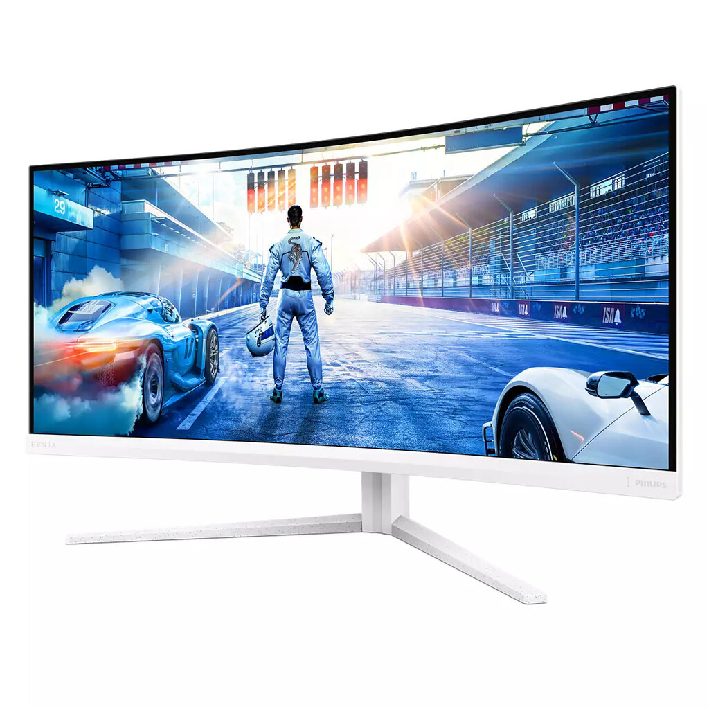 Philips Evnia 5000 34M2C5501A/00 computer monitor 86.4 cm (34") 3440 x 1440 pixels Wide Quad HD LCD White - Image 14