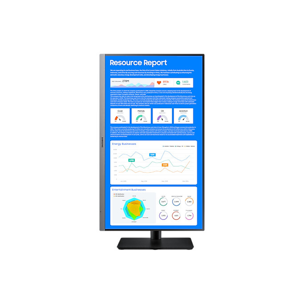 Samsung SR65 computer monitor 61 cm (24") 1920 x 1080 pixels Full HD LED Black - Image 22