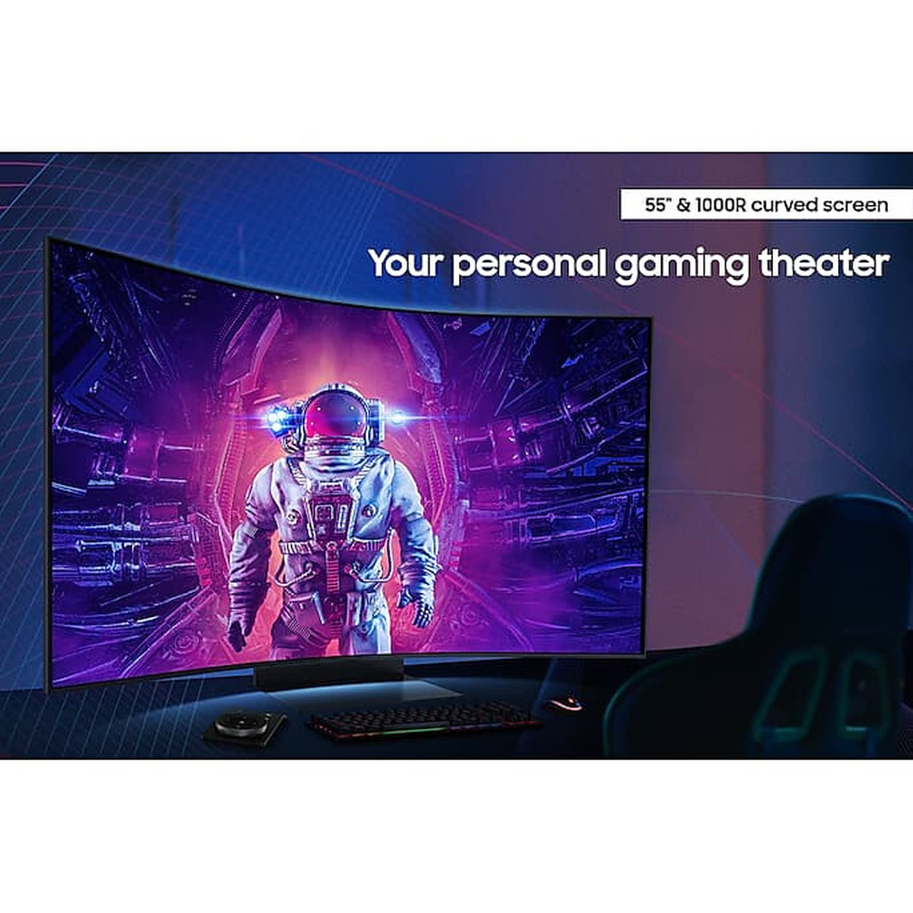 Samsung LS55CG970NU computer monitor 139.7 cm (55") 3840 x 2160 pixels 4K Ultra HD LED Black - Image 9