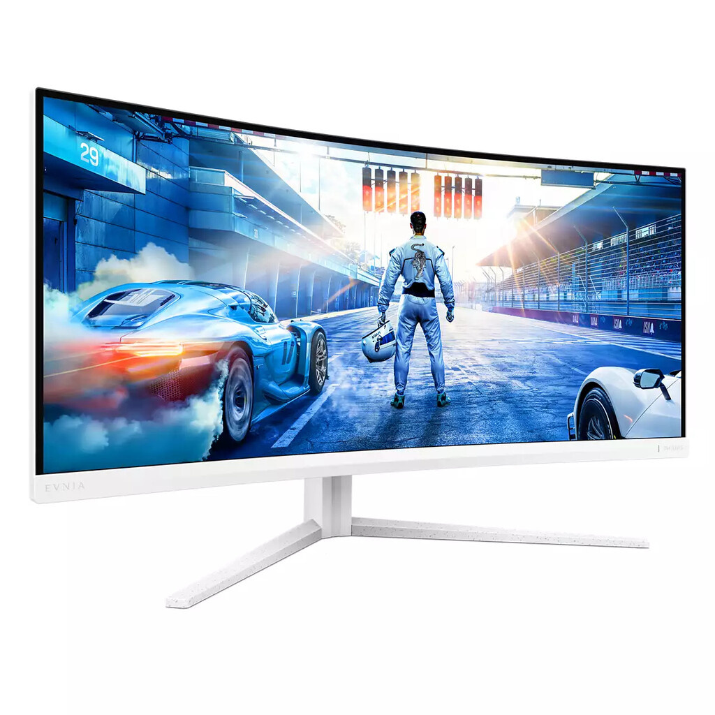 Philips Evnia 5000 34M2C5501A/00 computer monitor 86.4 cm (34") 3440 x 1440 pixels Wide Quad HD LCD White - Image 15