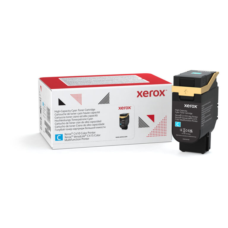 Xerox Genuine ® C410 Color Printer/VersaLink® C415 Color Multifunction Printer Cyan High capacity Toner Cartridge (70