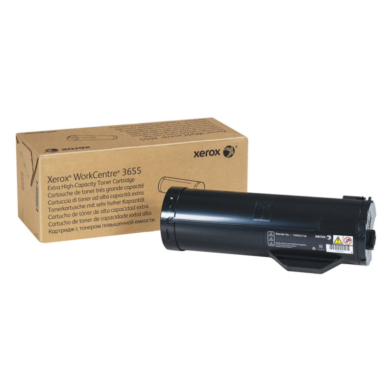 Xerox Genuine WorkCentre® 3655/3655i Black Extra High capacity Toner Cartridge (25900 Pages) - 106R02740