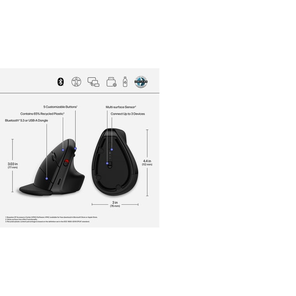 HP 925 Ergonomic Vertical Mouse - Image 49